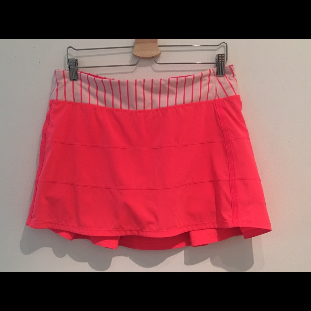 Lululemon hot pink skort, 10 Tall